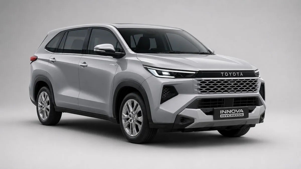 Toyota Innova Cross facelift trước khi chính thức trình làng.