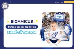 BioAmicus hướng tới xác lập kỷ lục Em bé cử tạ 2026
