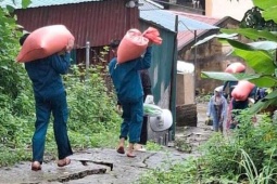 Di dời khấn cấp các hộ dân tại Quan Sơn trước vết nứt kéo dài 100 mét