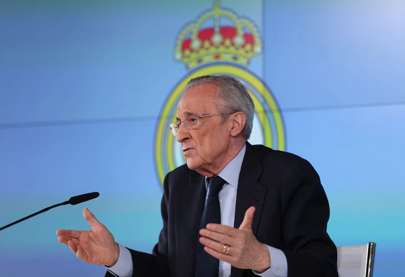 Florentino Perez có vẻ không thực sự quan tâm đến Rodri