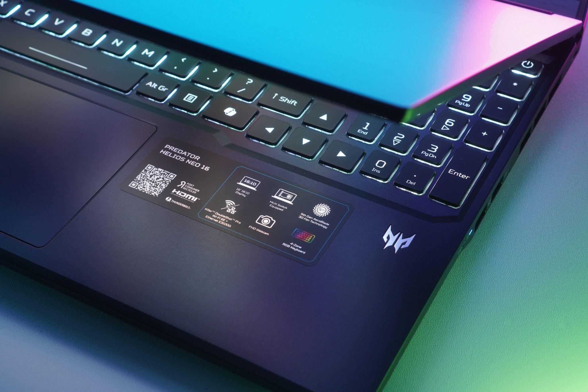 Laptop gaming cao cấp với cấu hình đa dạng