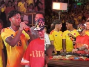 Yamal khoe giọng hát như "nuốt đĩa", vui chơi hết mình hậu World Cup