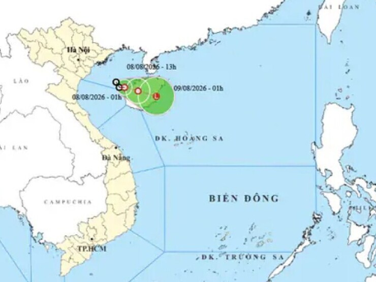 Áp thấp nhiệt đới có mạnh lên thành bão số 4?