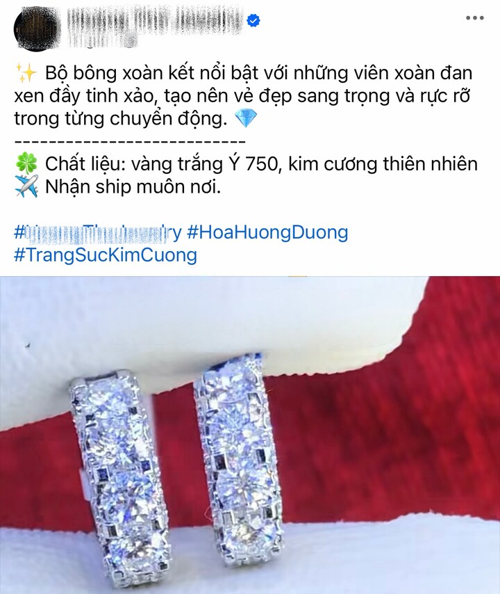 Cửa hàng đóng cửa nhưng vẫn nhận tư vấn, bán hàng qua fanpage. (Ảnh chụp màn hình)