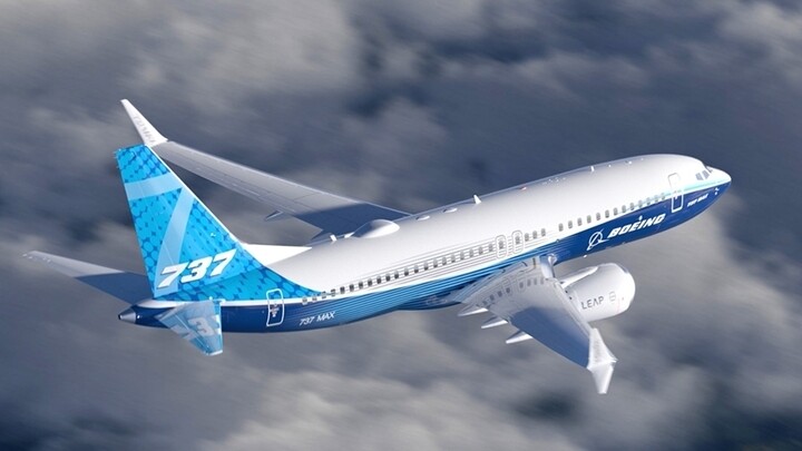 Boeing 737 Max bị cấm bay toàn cầu sau 2 vụ tai nạn thảm khốc năm 2018 và 2019. (Ảnh: Boeing)