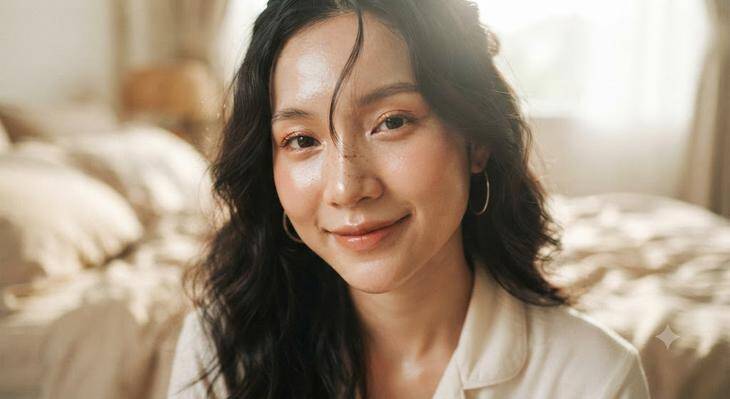 Mỗi đêm, da thực hiện các quá trình sinh học như tổng hợp collagen, cân bằng độ ẩm và loại bỏ độc tố.
