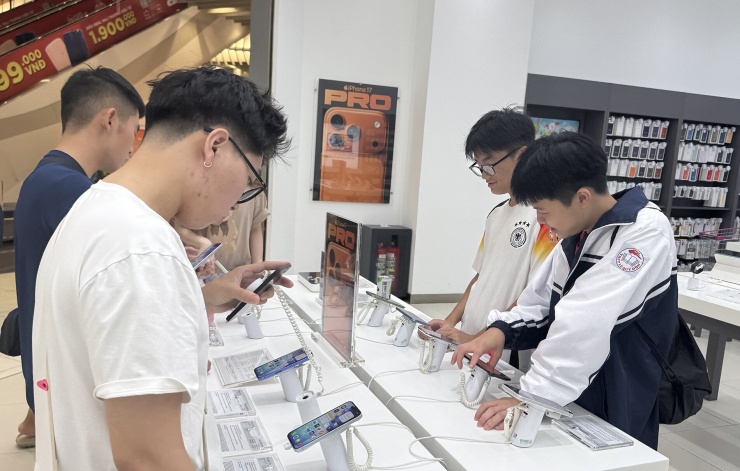 Nhiều mẫu iPhone 17 giảm giá. Ảnh: D.Anh