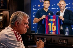 Tin mới nhất bóng đá chiều 8/8: Mourinho phẫn nộ vì Real "vồ hụt" Rodri
