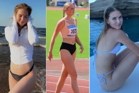Nàng thơ điền kinh "đốt mắt" khán giả với loạt bikini khoe đường cong nóng bỏng