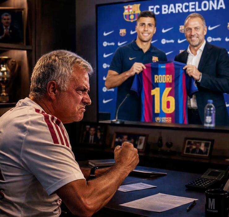 Mourinho không hài lòng khi Real thất bại trong thương vụ Rodri
