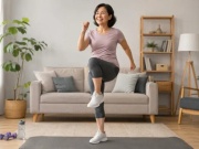 4 bài tập tại nhà tốt cho tim mà không cần chạy bộ cho người trên 50 tuổi