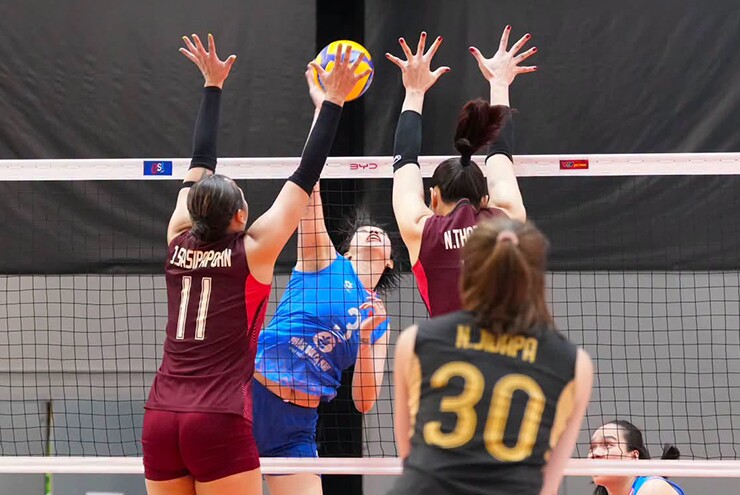 Kết quả bóng chuyền nữ Việt Nam - Thái Lan: Thanh Thúy nỗ lực (SEA V.Cup)