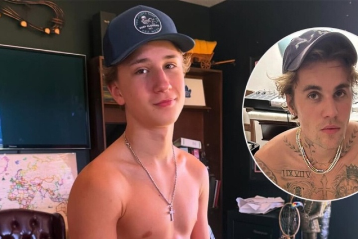 Ngoại hình em trai 16 tuổi của Justin Bieber