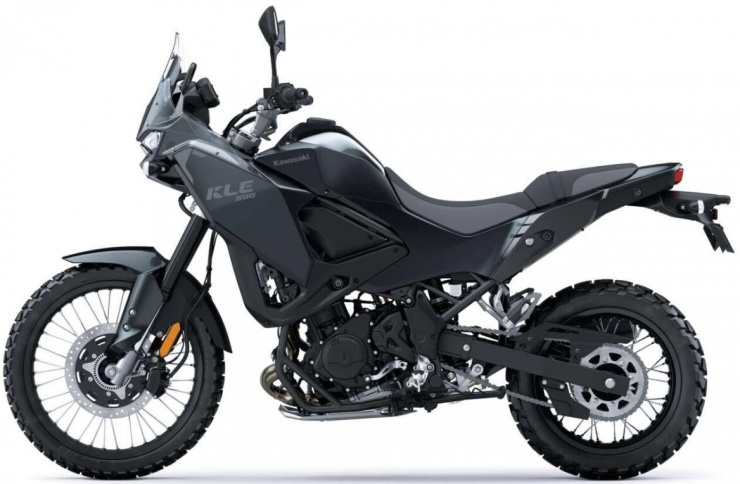 Kawasaki KLE 500 2026&nbsp;sở hữu động cơ hai xi-lanh 451cc
