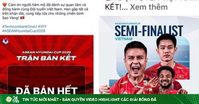 Vì sao sớm hết vé xem Việt Nam quyết đấu Malaysia tại Mỹ Đình?