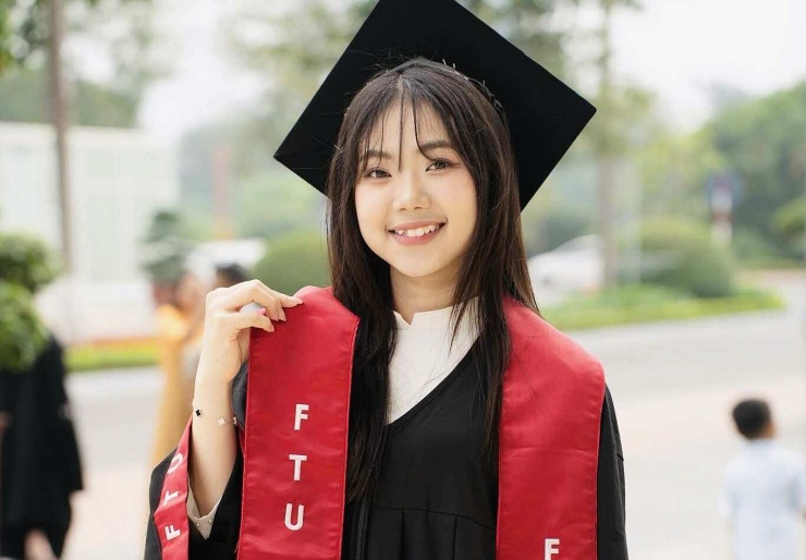 Sinh viên trường Đại học Ngoại thương trong ngày tốt nghiệp, tháng 5/2026. Ảnh: FTU Times