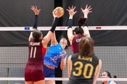 Kết quả bóng chuyền nữ Việt Nam - Thái Lan: Thanh Thúy nỗ lực (SEA V.Cup)