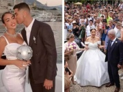 Hàng nghìn fan đến... nhầm đám cưới của Ronaldo, CR7 phản ứng hài hước