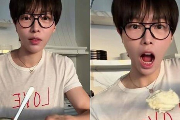 Ca sĩ Đức Phúc bắt trend, làm kem siêu tốc cực đơn giản, chỉ với một quả dưa