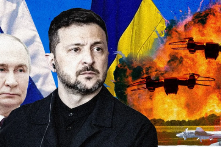Ukraine dội "bão lửa" rung chuyển nước Nga: Hơn 450 "sát thủ trên không" ồ ạt tấn công, hàng chục người thương vong