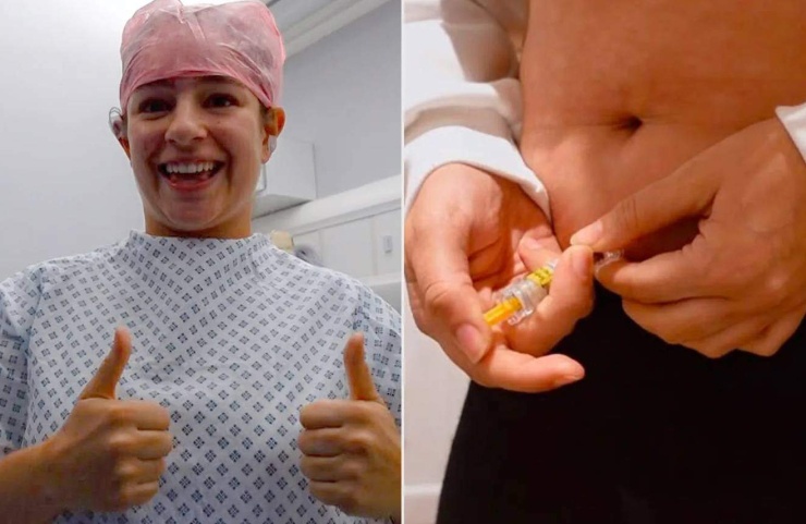 Mukherjee đã hai lần làm IVF, có 6 phôi trữ đông. Ảnh: Instagram Betty Mukherjee