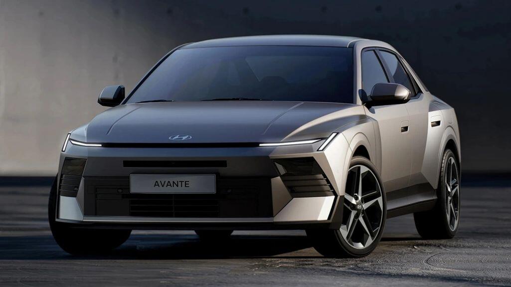 Hyundai Avante sở hữu ngôn ngữ thiết kế Art of Steel với những đường gân dập nổi sắc nét.