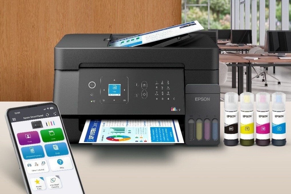 Một mẫu máy in EcoTank mới của Epson.