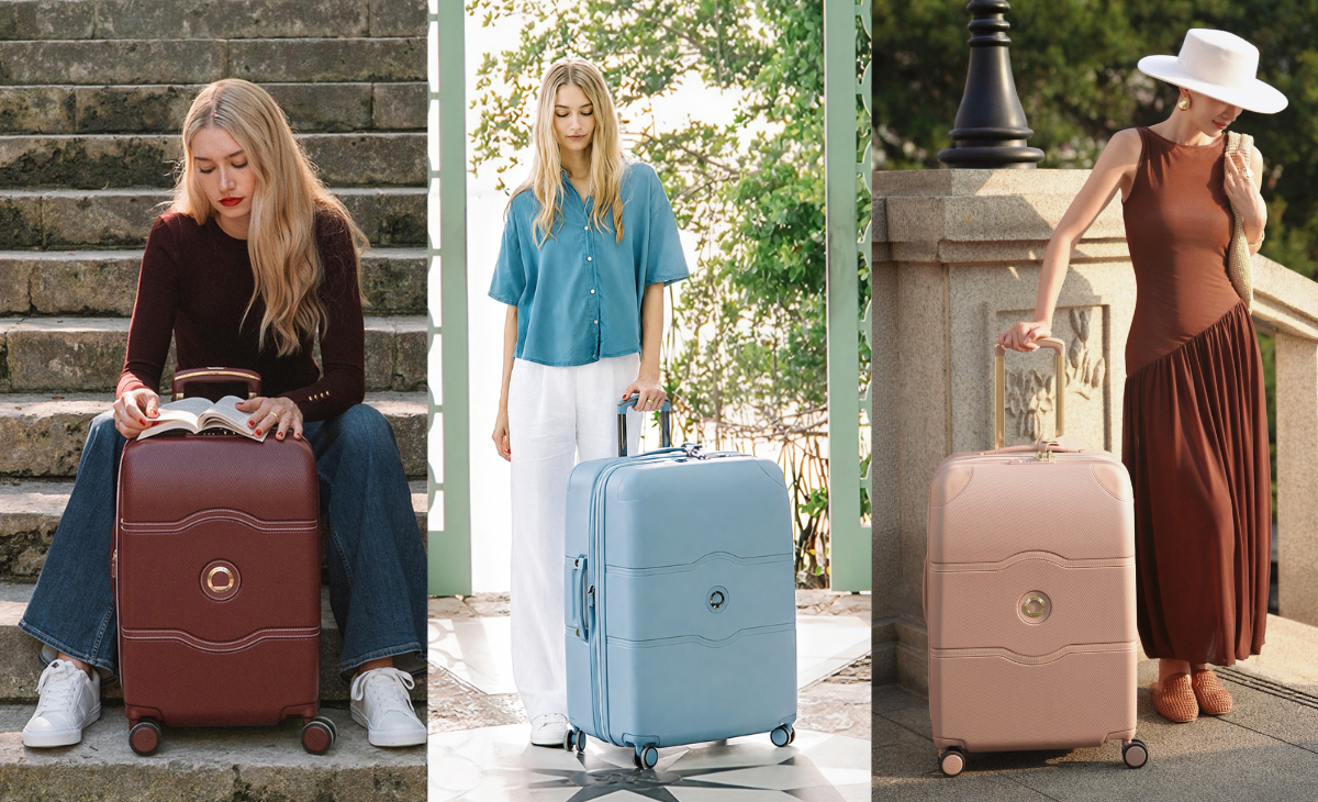 Bộ sưu tập vali Chatelet Air 2.0 với 3 bảng màu giới hạn (Nguồn: Delsey Paris)
