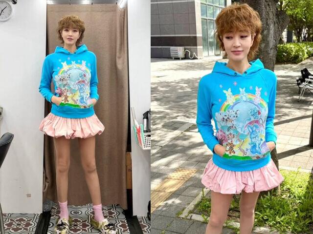 Gu ăn mặc 'quên tuổi' của mỹ nhân. Ảnh: Instagram