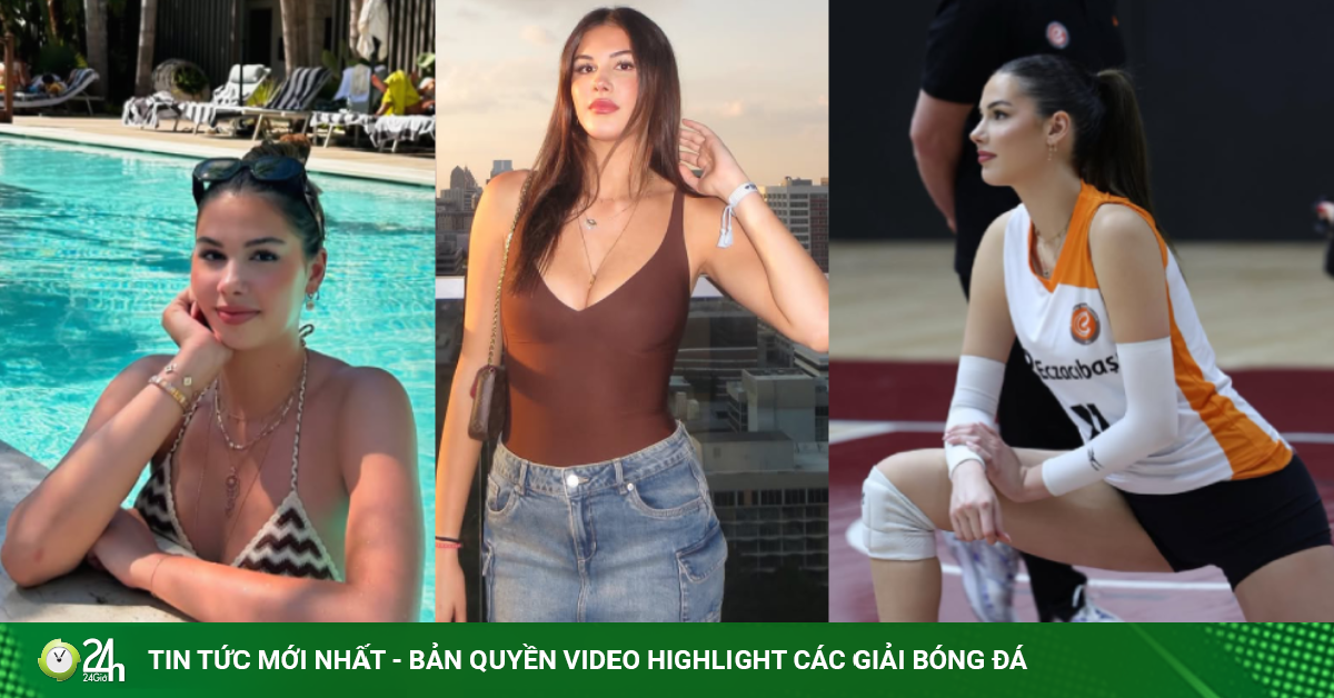 Nhan sắc "không góc chết" tuổi 19 của nàng thơ bóng chuyền Thổ Nhĩ Kỳ