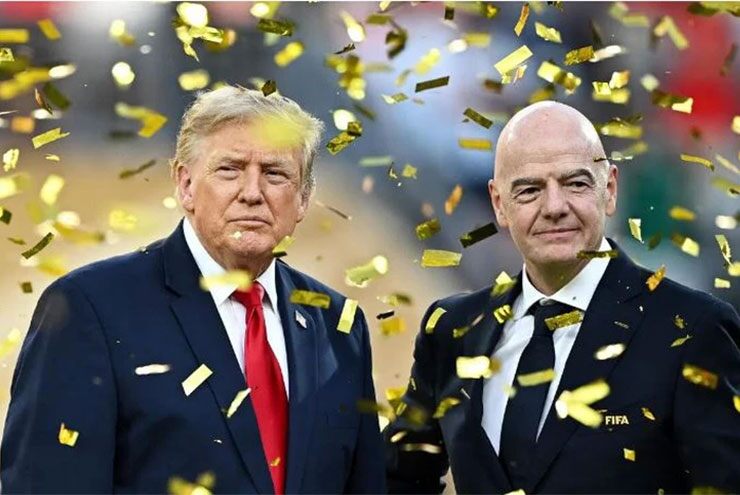 Tổng thống Trump &amp; Infantino
