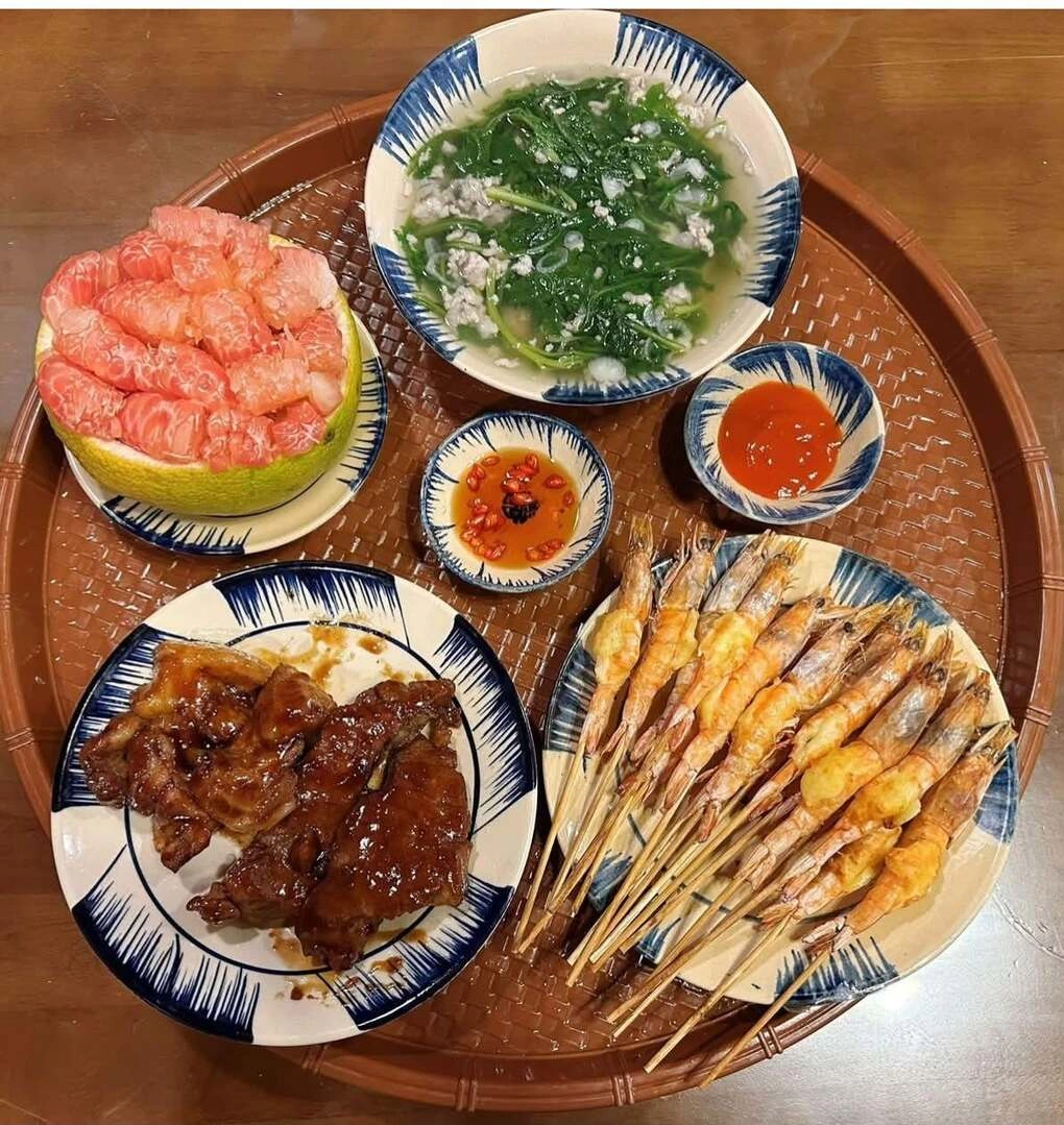 Đi làm về muộn, mẹ đảm Quảng Ninh nấu mâm cơm đủ món mỗi ngày - 13