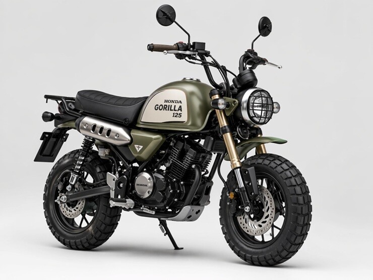 Honda Gorilla 125 có thể “hồi sinh” từ nền tảng Monkey 125 - 1