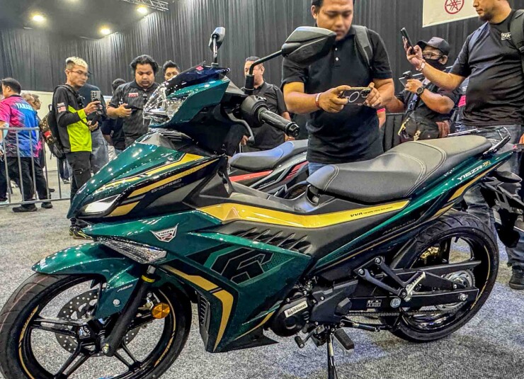 Ra mắt xe côn tay mới Yamaha Y16ZR-R, có bản tem đua cực chất - 5