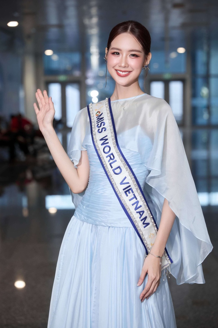 Đại diện Việt Nam tại Miss World 2026. (Ảnh: BTC)