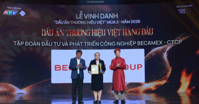 Becamex: “Dấu ấn Thương hiệu Việt hàng đầu” và sứ mệnh kiến tạo động lực tăng trưởng mới cho TP. HCM