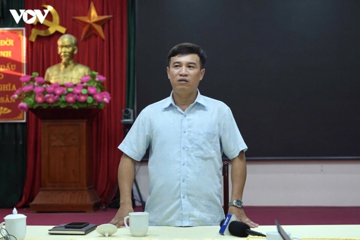 Ông Lâm Thế Hùng, Phó Giám đốc Sở GD&ĐT Tuyên Quang, Chủ tịch Hội đồng thi.