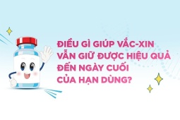 Điều gì giúp vắc-xin vẫn giữ được hiệu quả đến ngày cuối của hạn dùng?
