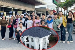 4 anh em xây nhà chung sân trên mảnh đất 530m2, 4 thế hệ chung sống hòa thuận