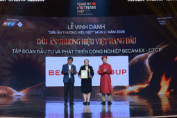 Becamex: “Dấu ấn Thương hiệu Việt hàng đầu” và sứ mệnh kiến tạo động lực tăng trưởng mới cho TP. HCM