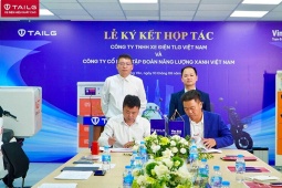 TAILG bắt tay Tập đoàn Năng lượng Xanh Việt Nam phát triển xe máy điện vận tải đổi pin trên hạ tầng trạm đổi pin công cộng Vina BSS.