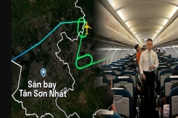 Loạt máy bay chờ trên không khi UAV xuất hiện gần Tân Sơn Nhất