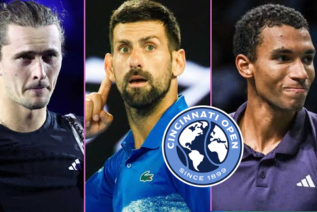 Lịch thi đấu tennis đơn nam Cincinnati Open 2026 mới nhất