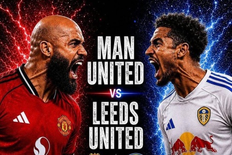 Trực tiếp bóng đá MU - Leeds: Derby làm nóng trước mùa