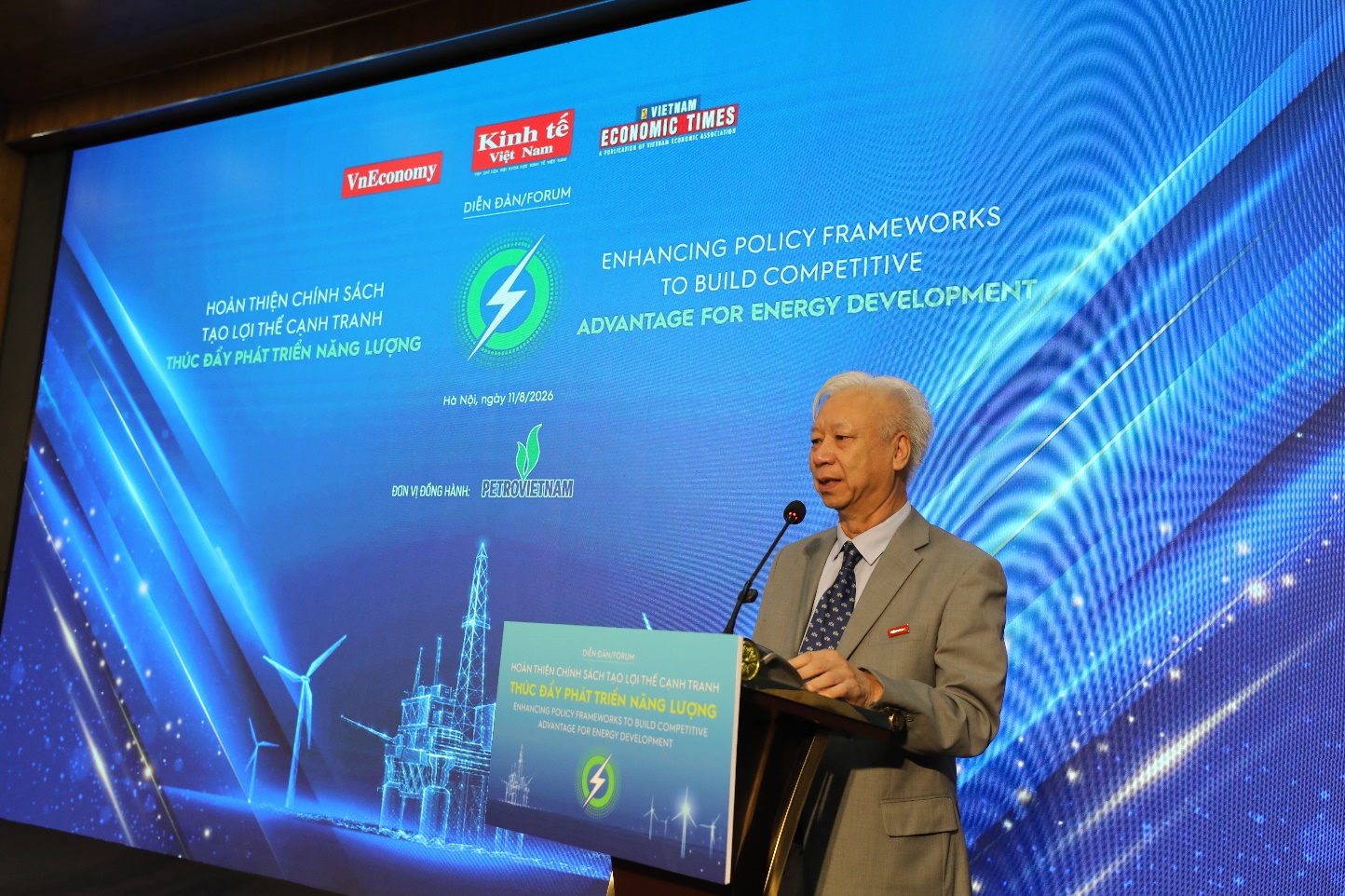 Ông Đào Quang Bính, Tổng Thư ký Hội Khoa học Kinh tế Việt Nam; Phó Chủ tịch Hội đồng Biên tập Tạp chí Kinh tế Việt Nam/VnEconomy