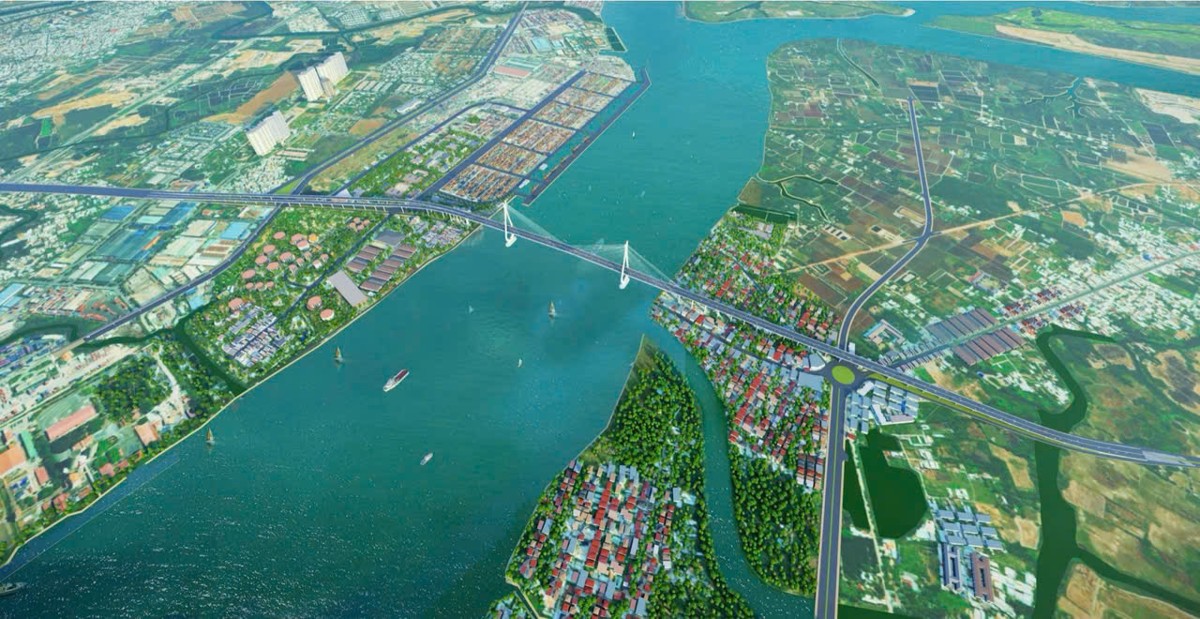 Phối cảnh cầu Cát Lái - Ảnh: CC1
