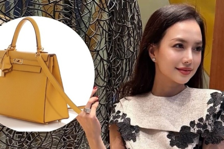 Bộ sưu tập túi Hermes hơn 2 tỷ đồng của Đinh Ngọc Diệp