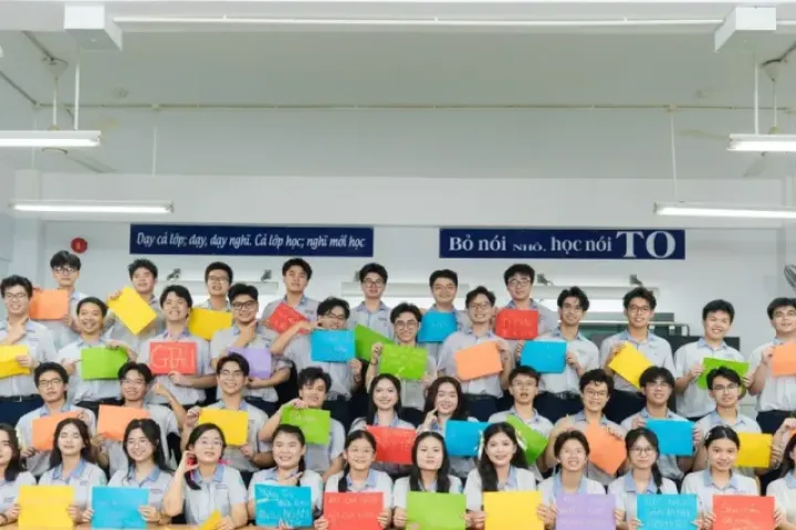 Ấn tượng một trường có bốn lớp với 178 học sinh trúng tuyển ngành y dược