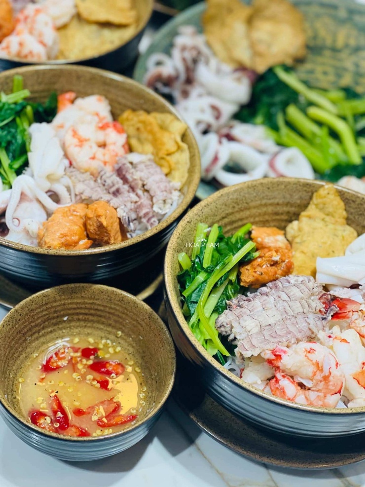 Để nấu bún hải sản đậm đà, thơm ngọt tự nhiên đừng bỏ qua công thức này, món ăn thơm phức, ngọt lành - 4