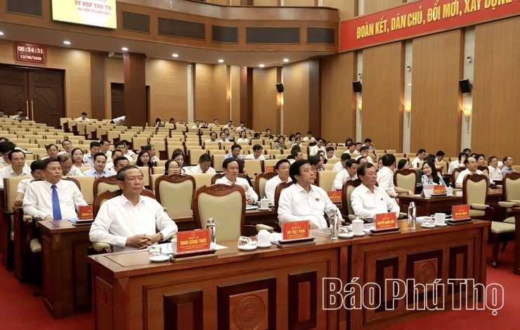 Khai mạc Kỳ họp thứ Tư, HĐND tỉnh Phú Thọ khóa XX - 3
